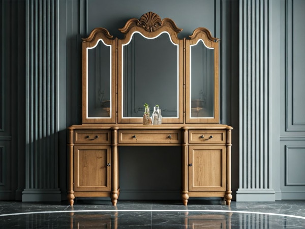 Трюмо из массива дерева по индивидуальным размерам Трюмо из массива дерева по индивидуальным размерам