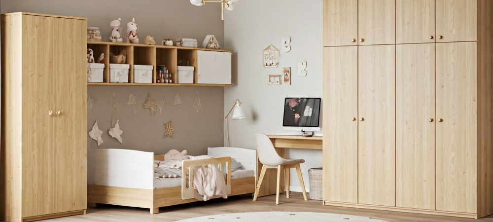 Как организовать хранение и пространство в детской комнате