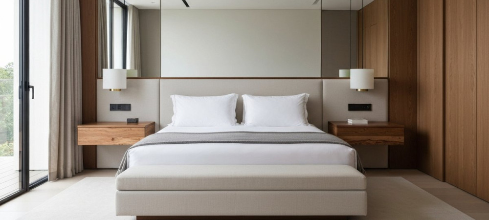 Подвесные прикроватные тумбы: выбор для современного интерьера