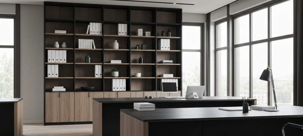 Офисный стеллаж: как выбрать идеальное решение для вашего бизнеса