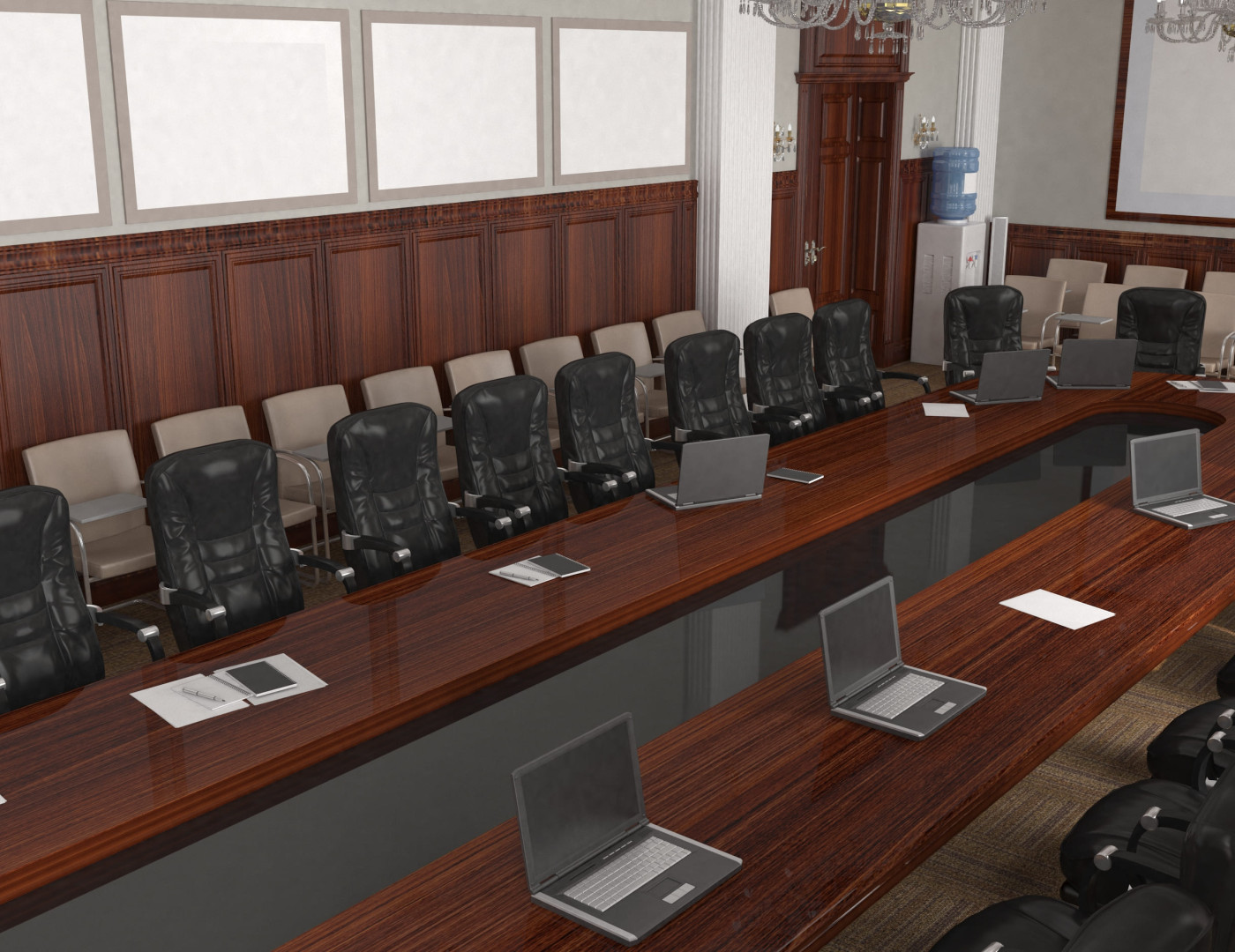 Стол для переговоров Фланель — фото № 1