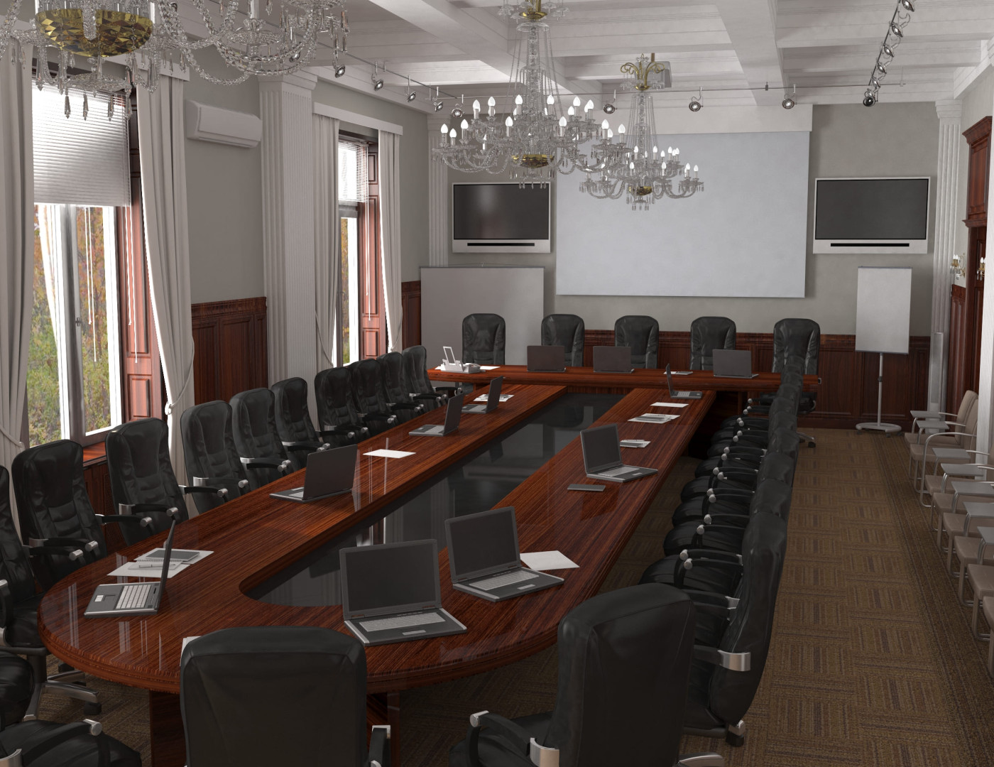 Стол для переговоров Фланель — фото № 2