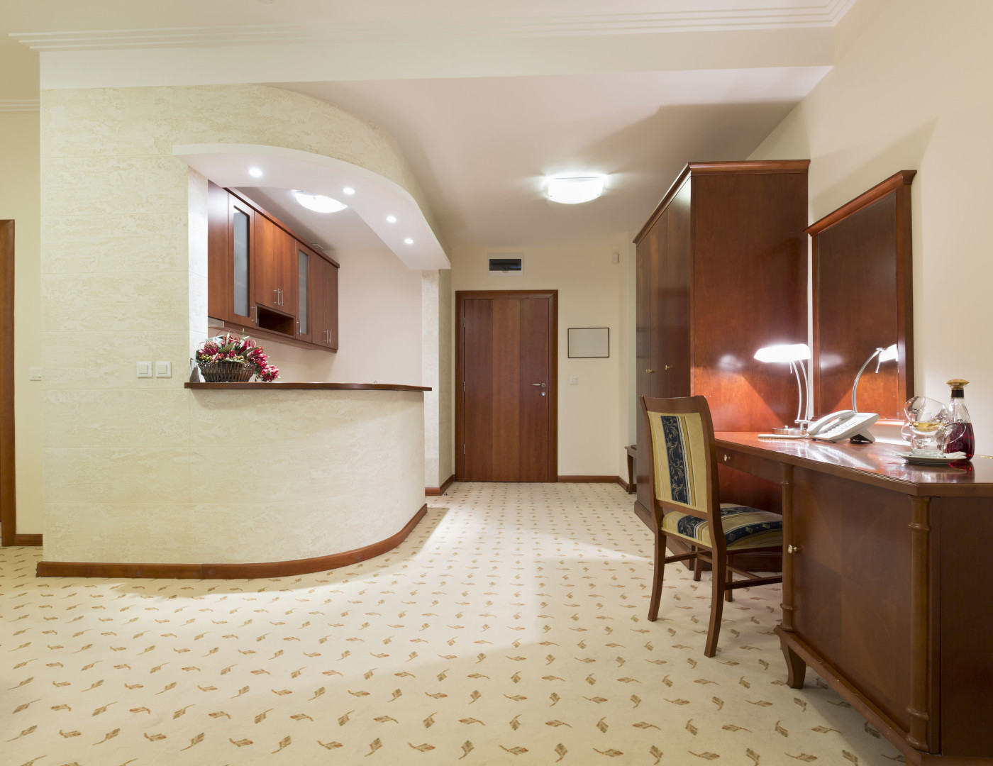 Стойка ресепшен Коричневый — фото № 5