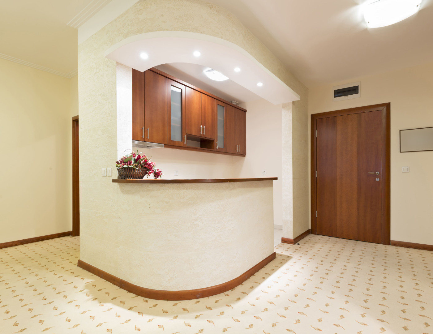 Стойка ресепшен Коричневый — фото № 1