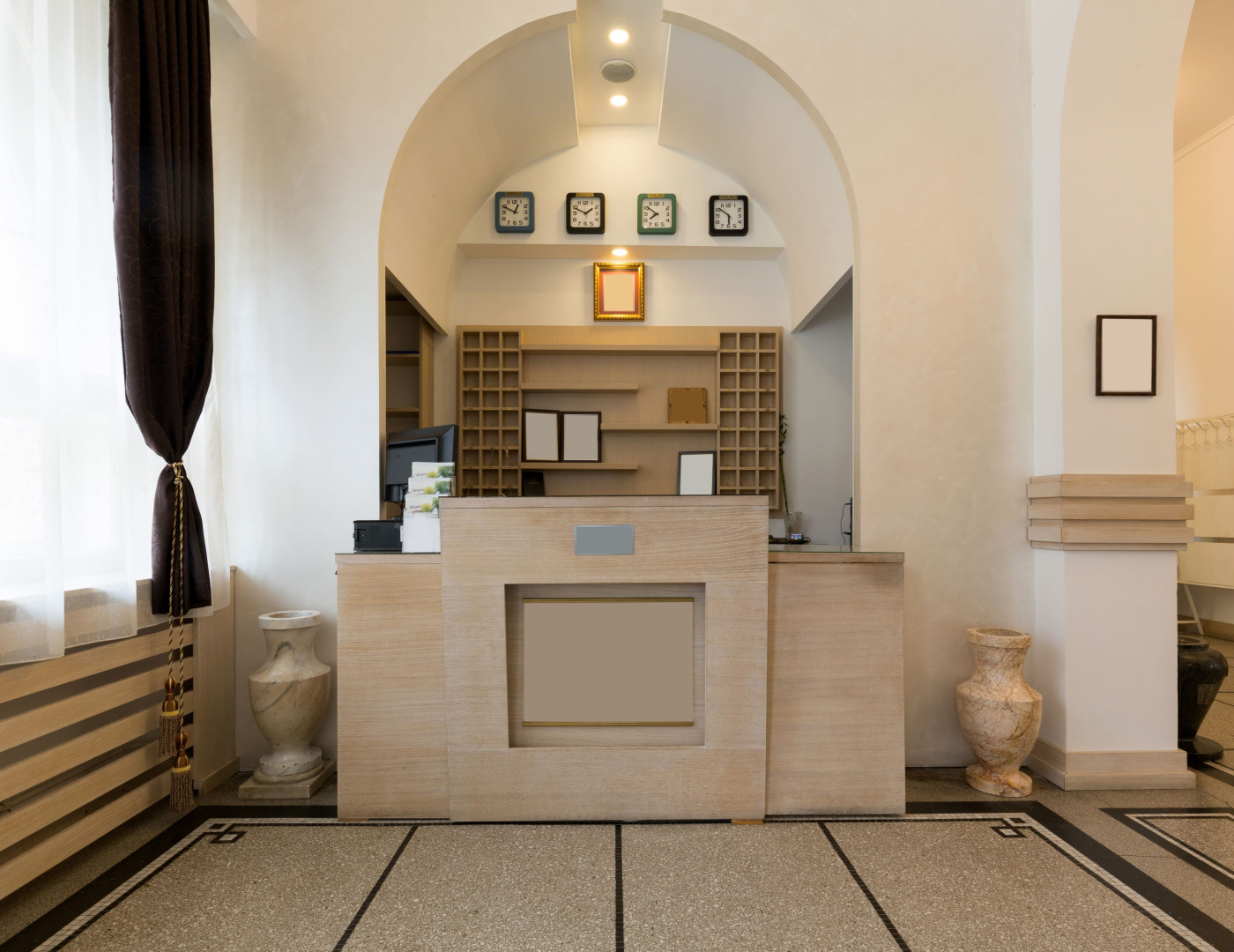 Стойка ресепшн Органди — фото № 1