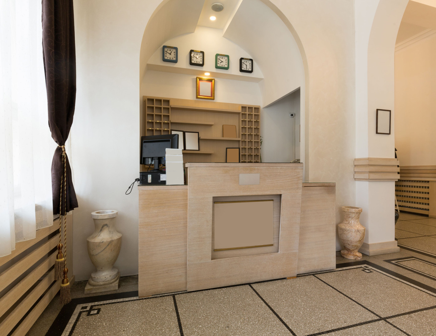 Стойка ресепшн Органди — фото № 1