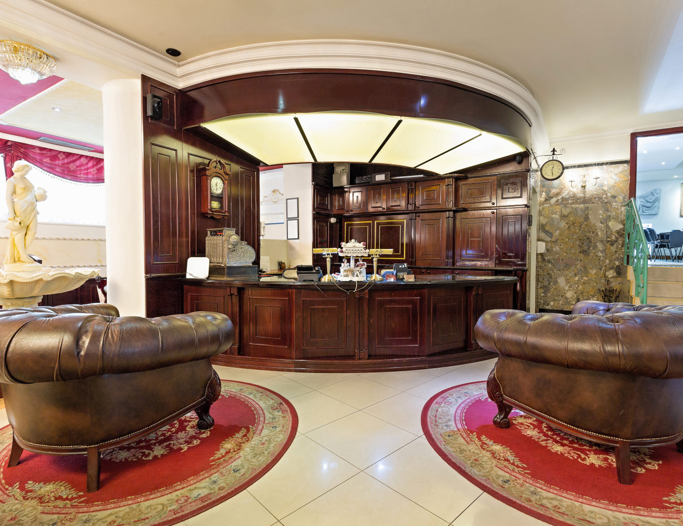 Стойка ресепшн Пестрядь — фото № 1