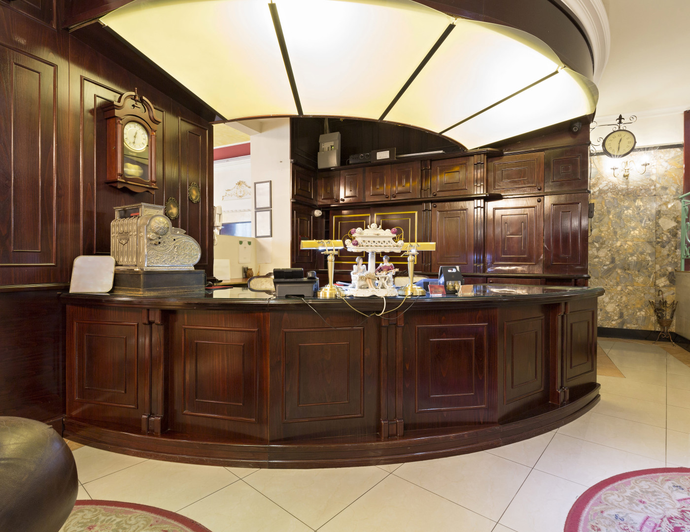 Стойка ресепшн Пестрядь — фото № 1