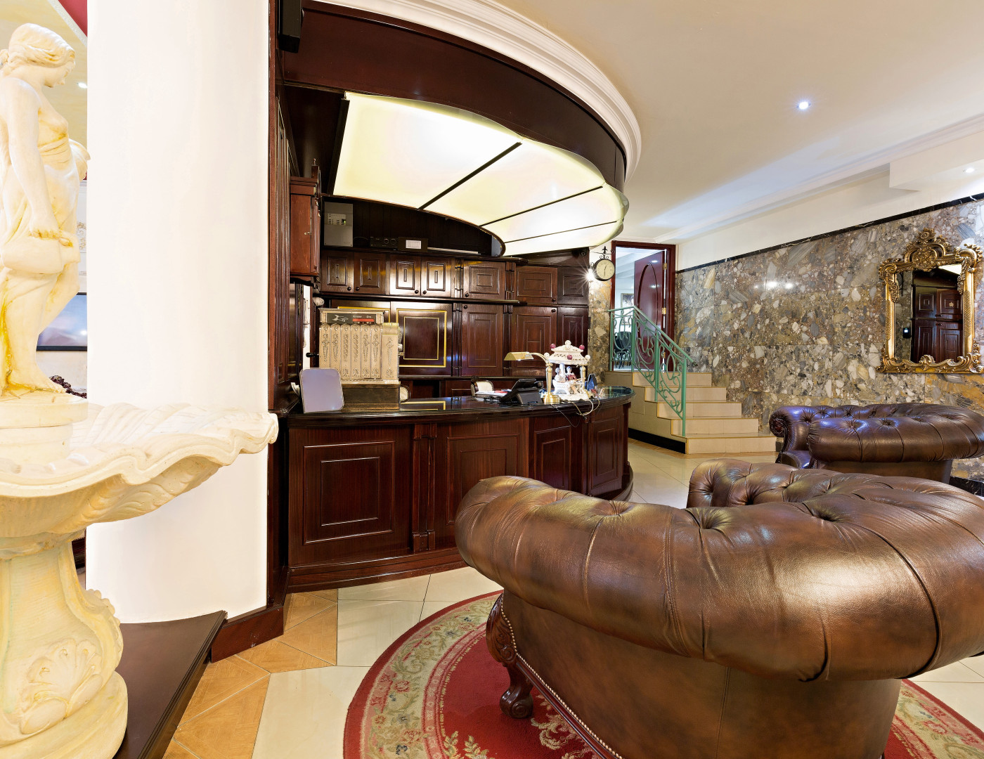 Стойка ресепшн Пестрядь — фото № 3