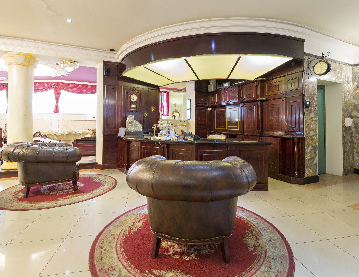 Стойка ресепшн Пестрядь — фото № 4