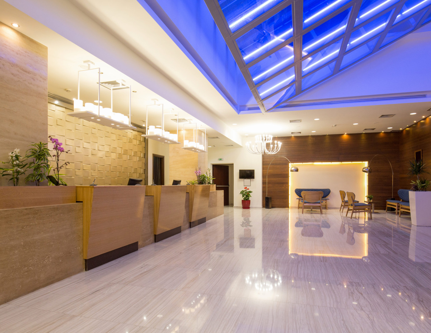 Стойка ресепшн Полисатин — фото № 3