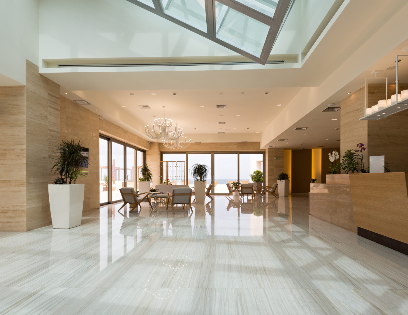 Стойка ресепшн Полисатин — фото № 5