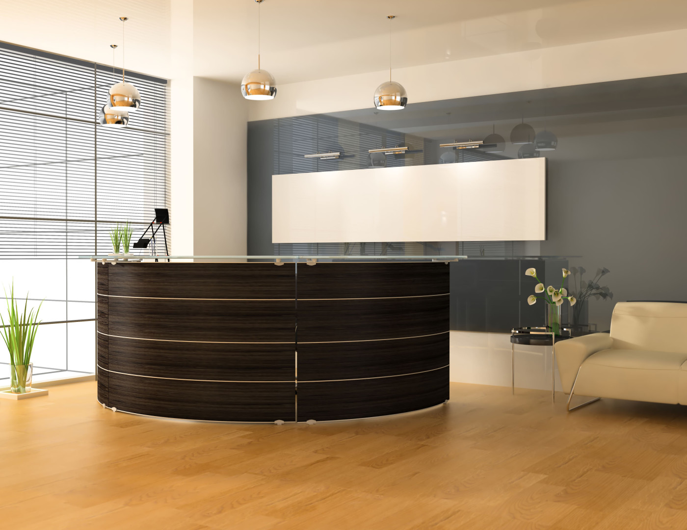 Стойка ресепшн Сатен — фото № 1