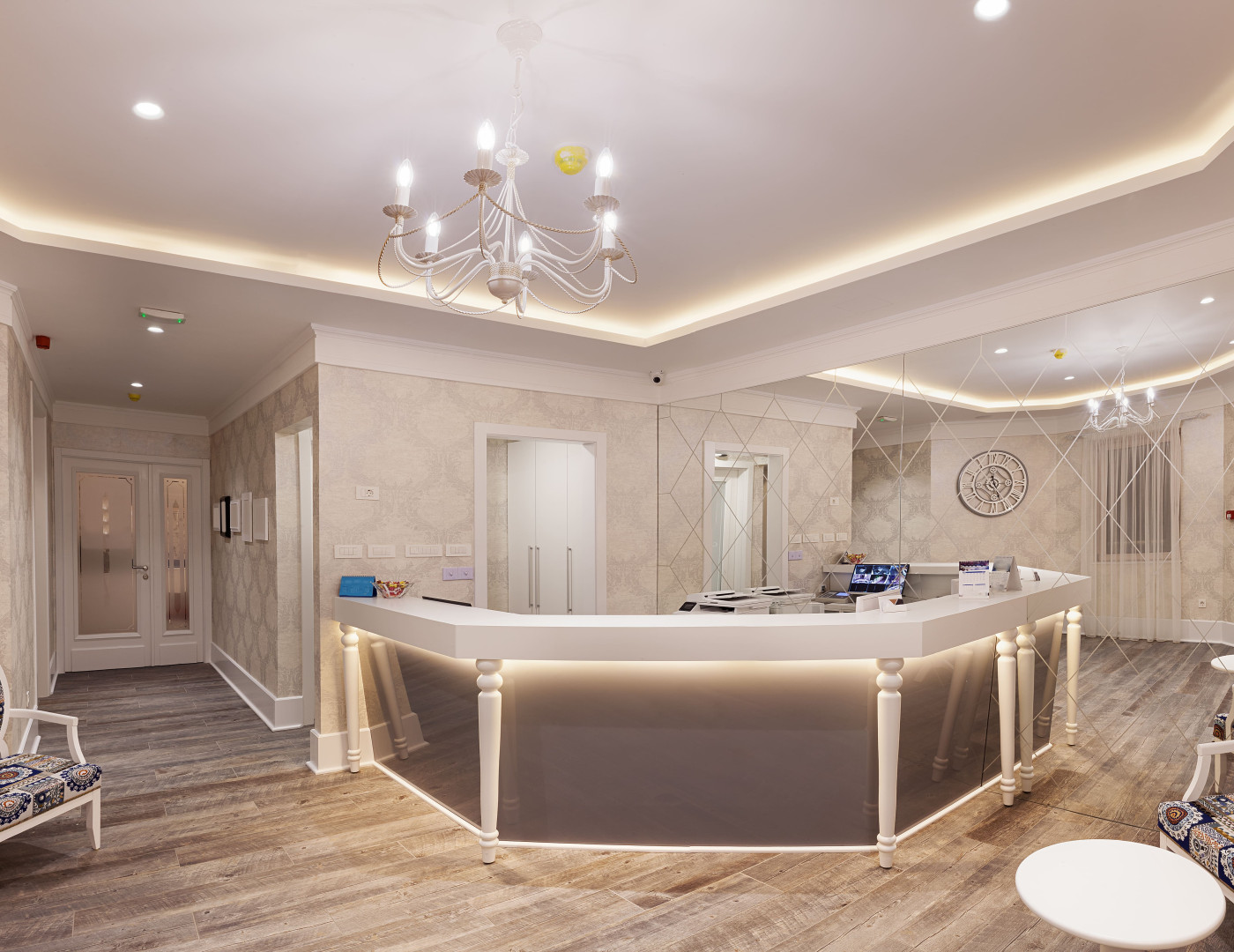 Стойка ресепшн Сатин — фото № 1