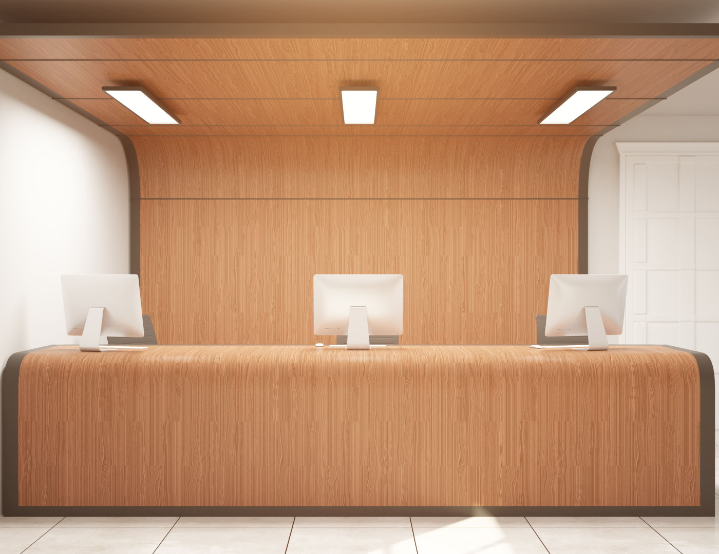 Стойка ресепшн Ситец — фото № 1