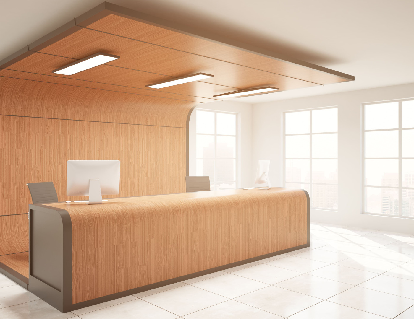 Стойка ресепшн Ситец — фото № 3