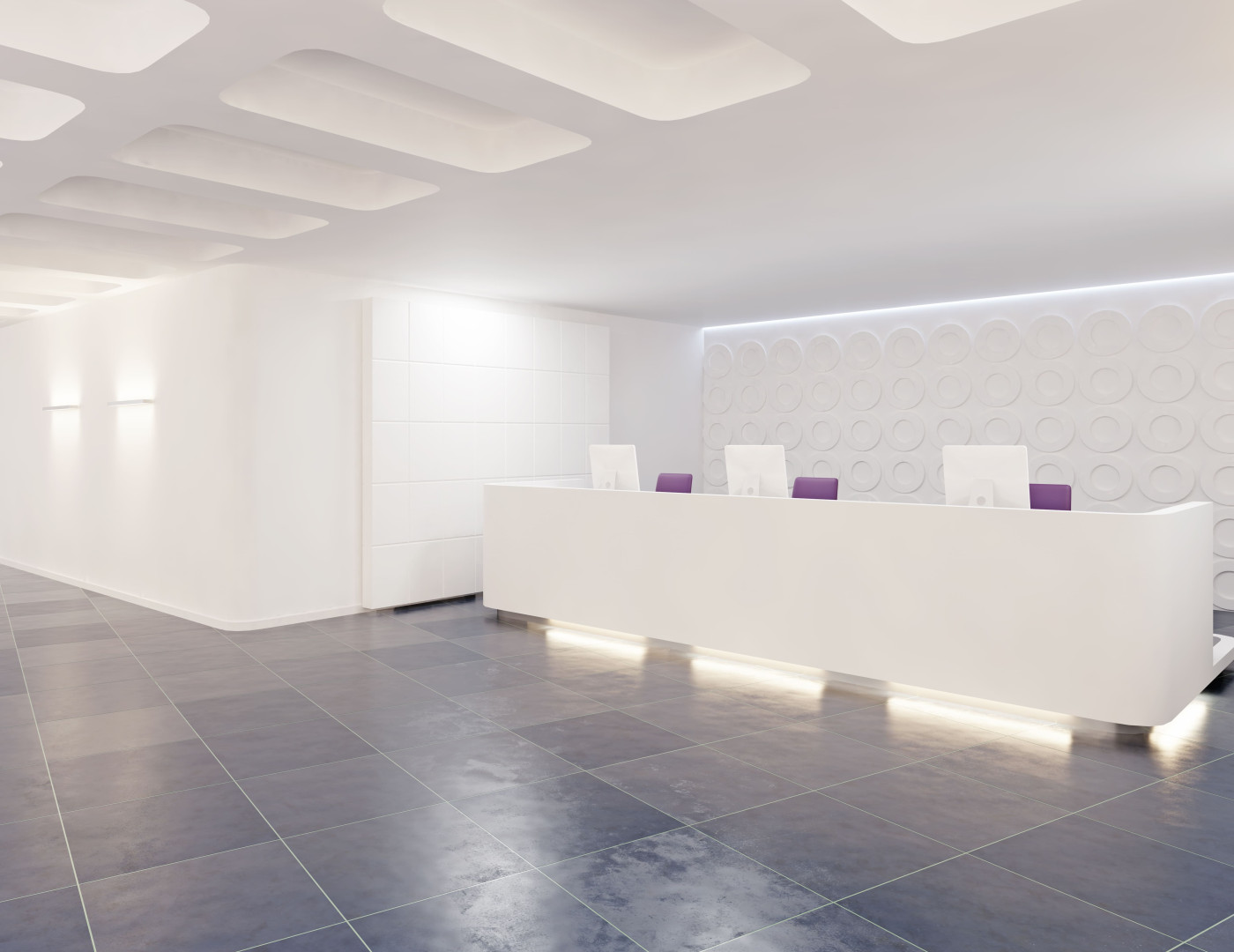 Стойка ресепшн Сукно — фото № 1