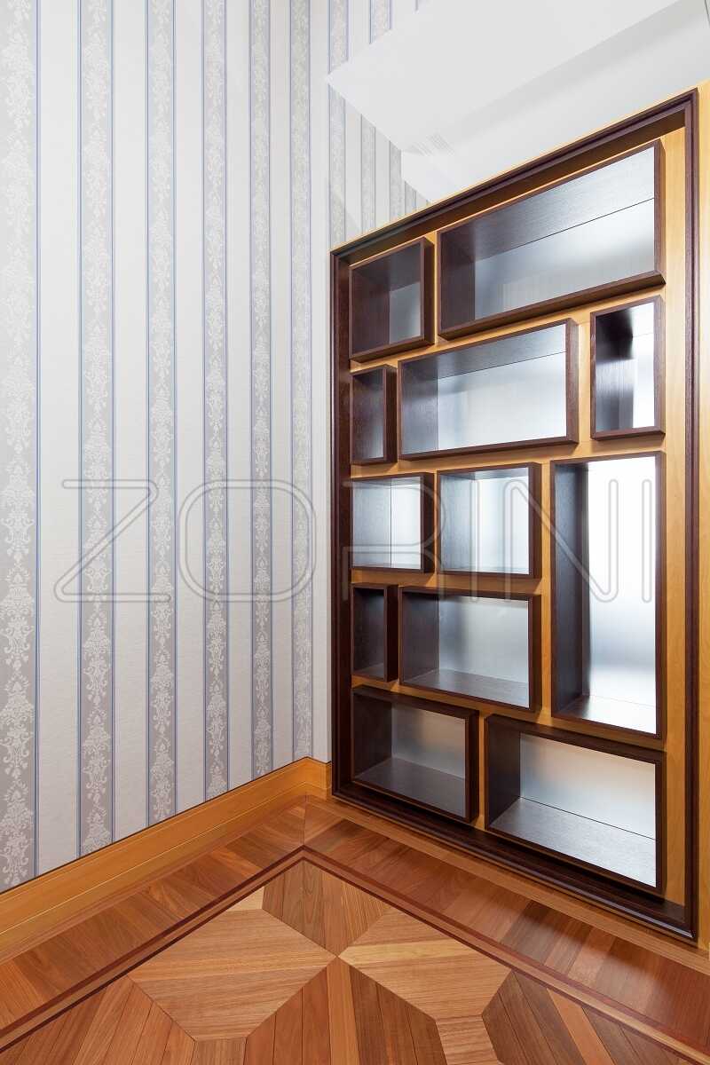 Книжные шкафы из массива Гагара - фото