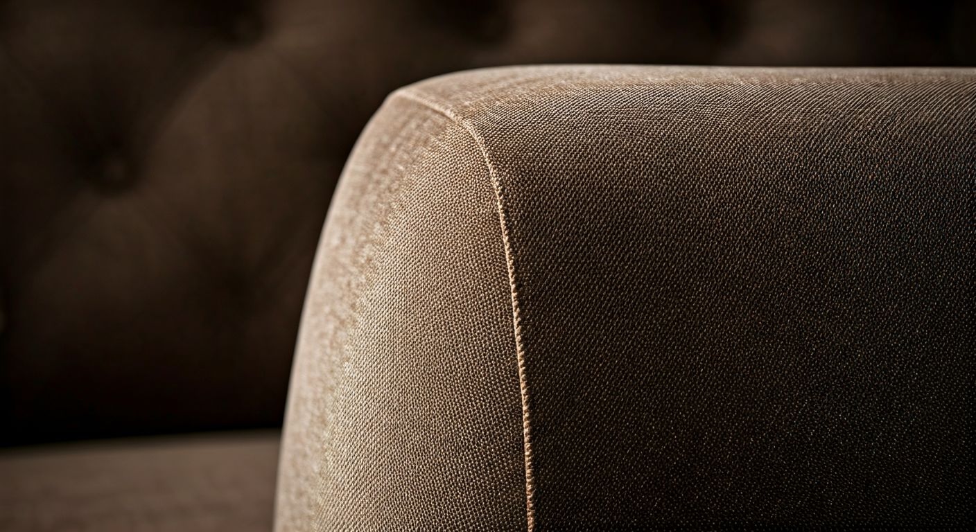 крупный план структуры велюровой обивки