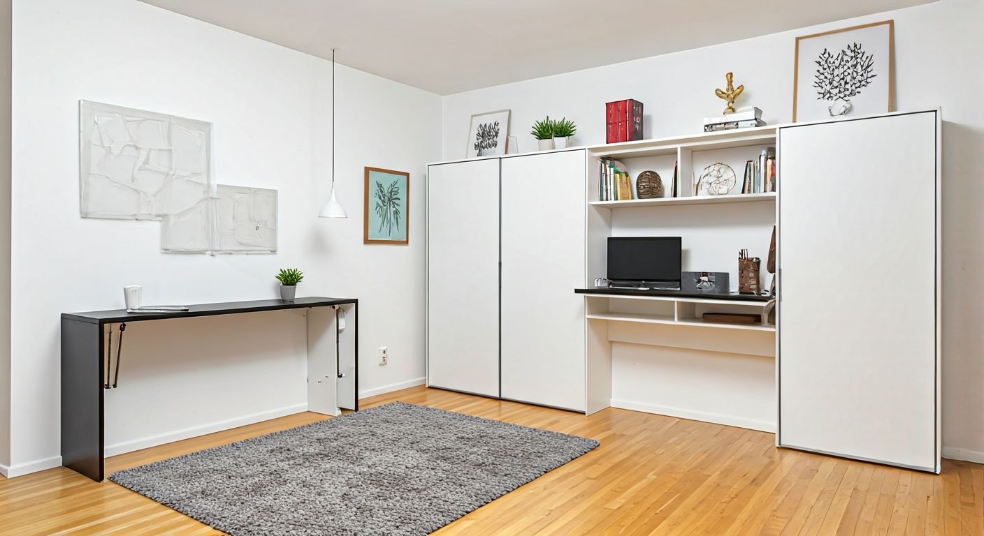Многофункциональная мебель для небольшой студии