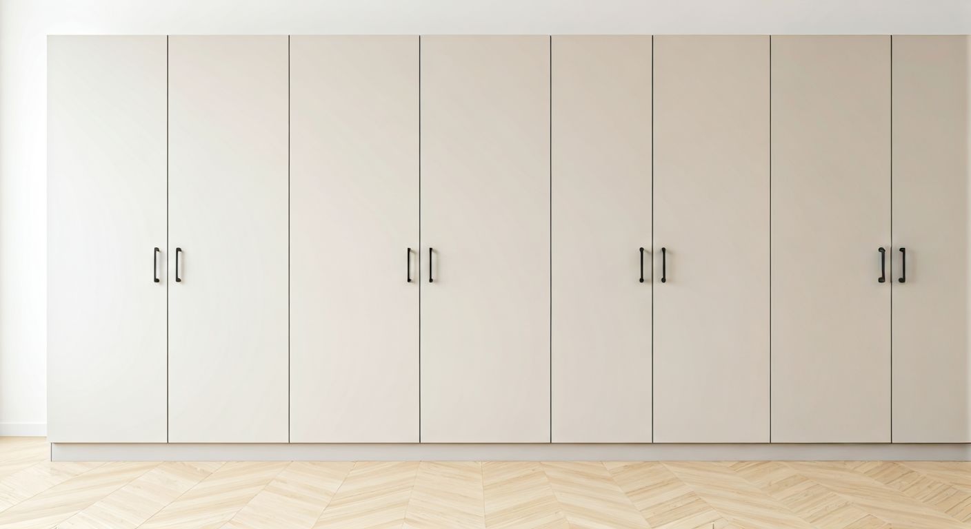 Интерьер с готовой модульной мебелью