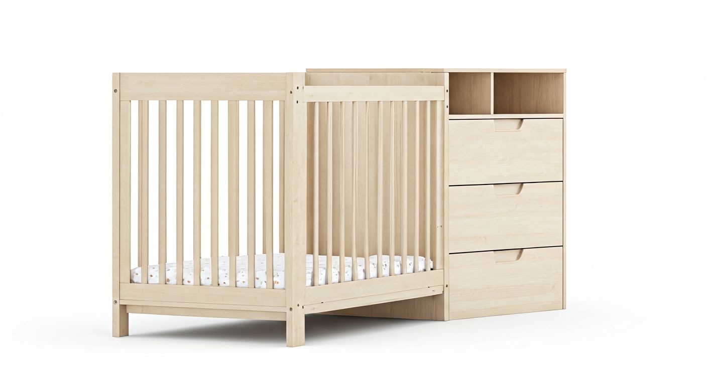 компактная мебель с регулируемой кроваткой