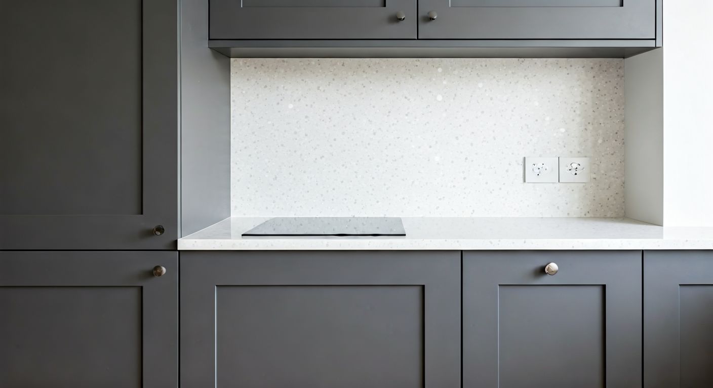 Компактная кухня на заказ в нише