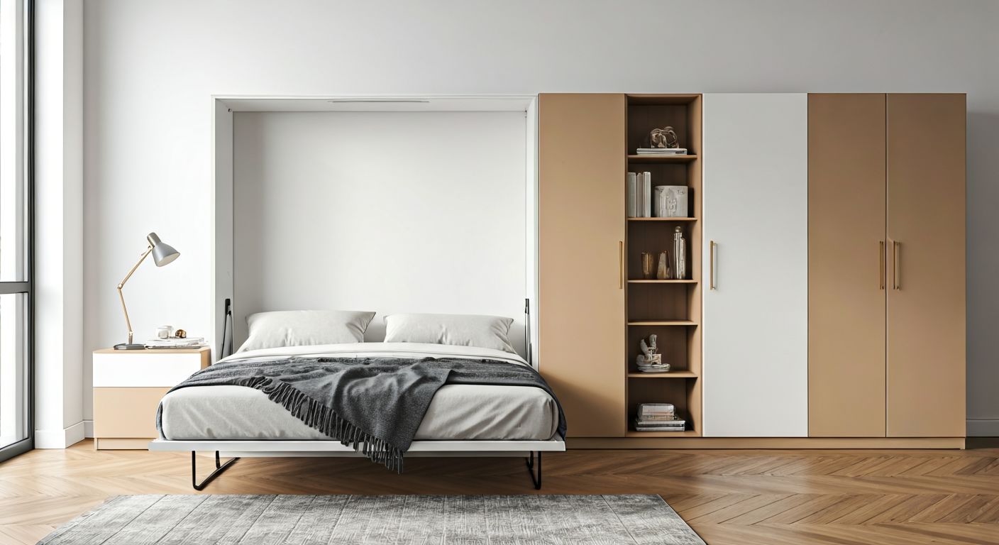 Трансформируемая мебель в спальне
