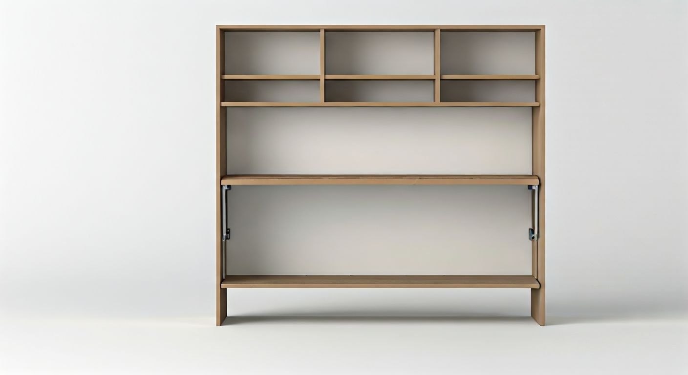 Трансформируемая кровать со встроенным столом