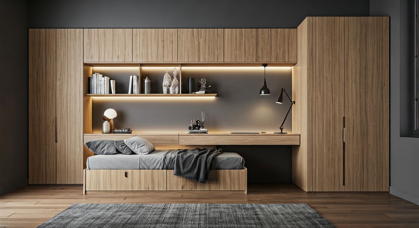 Роскошная современная подростковая комната