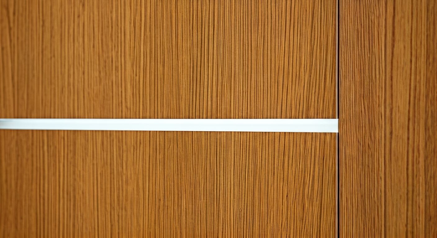 Фасады из шпона дуба с подсветкой