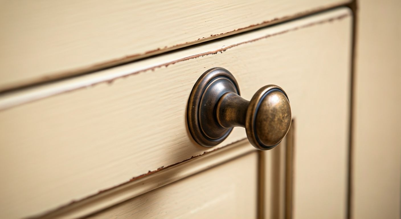 Детализация резных провансальских фасадов кухни