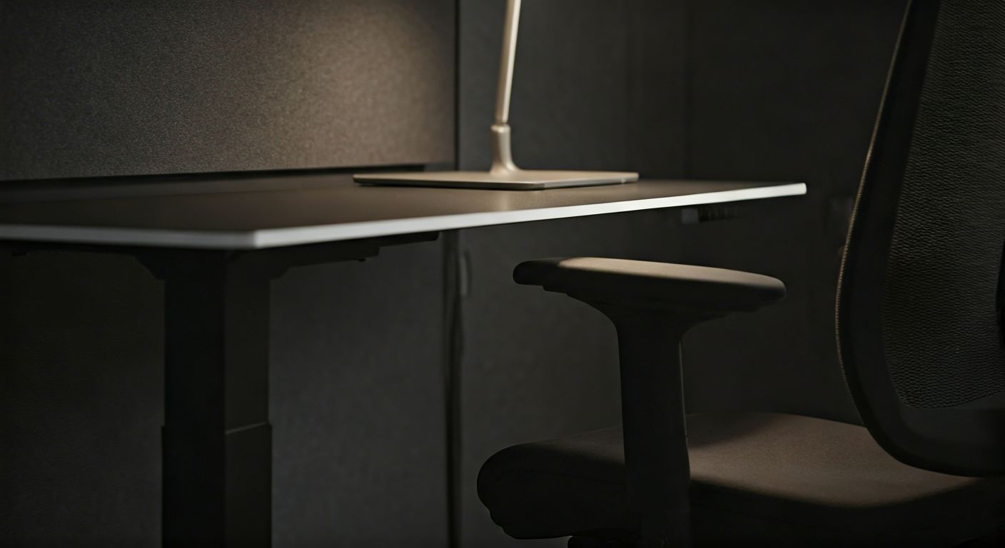 Детали эргономичного стола и кресла