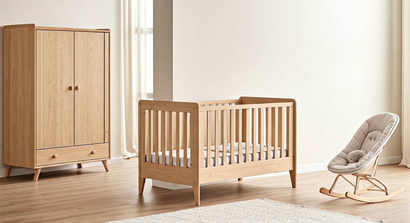 Роскошный интерьер детской для новорожденного