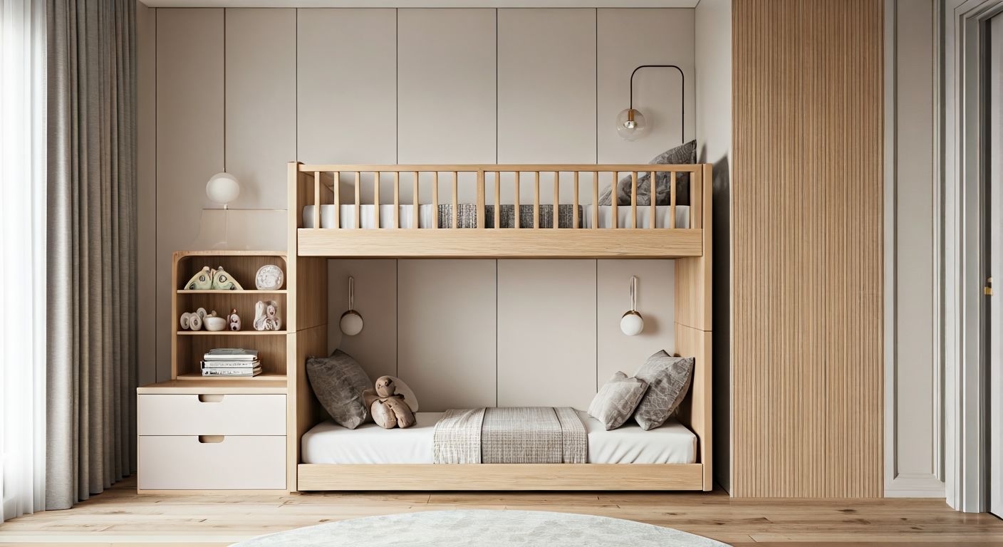 Обзор детской комнаты для двоих