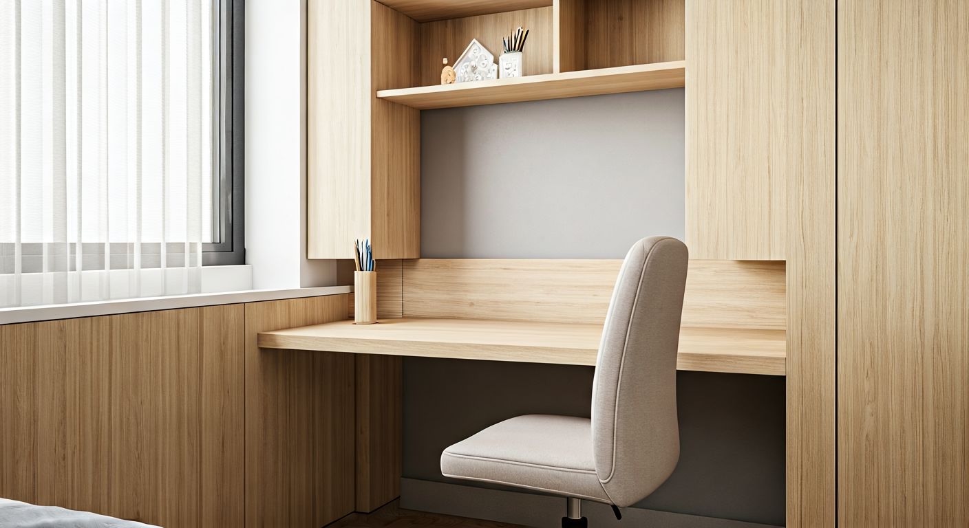 Уголок школьника у окна