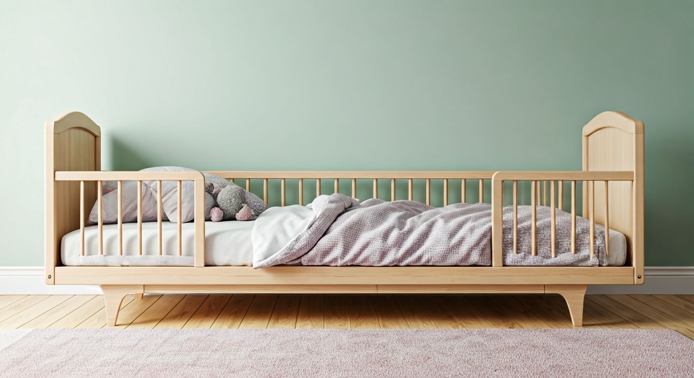 роскошный вид адаптивной детской кровати