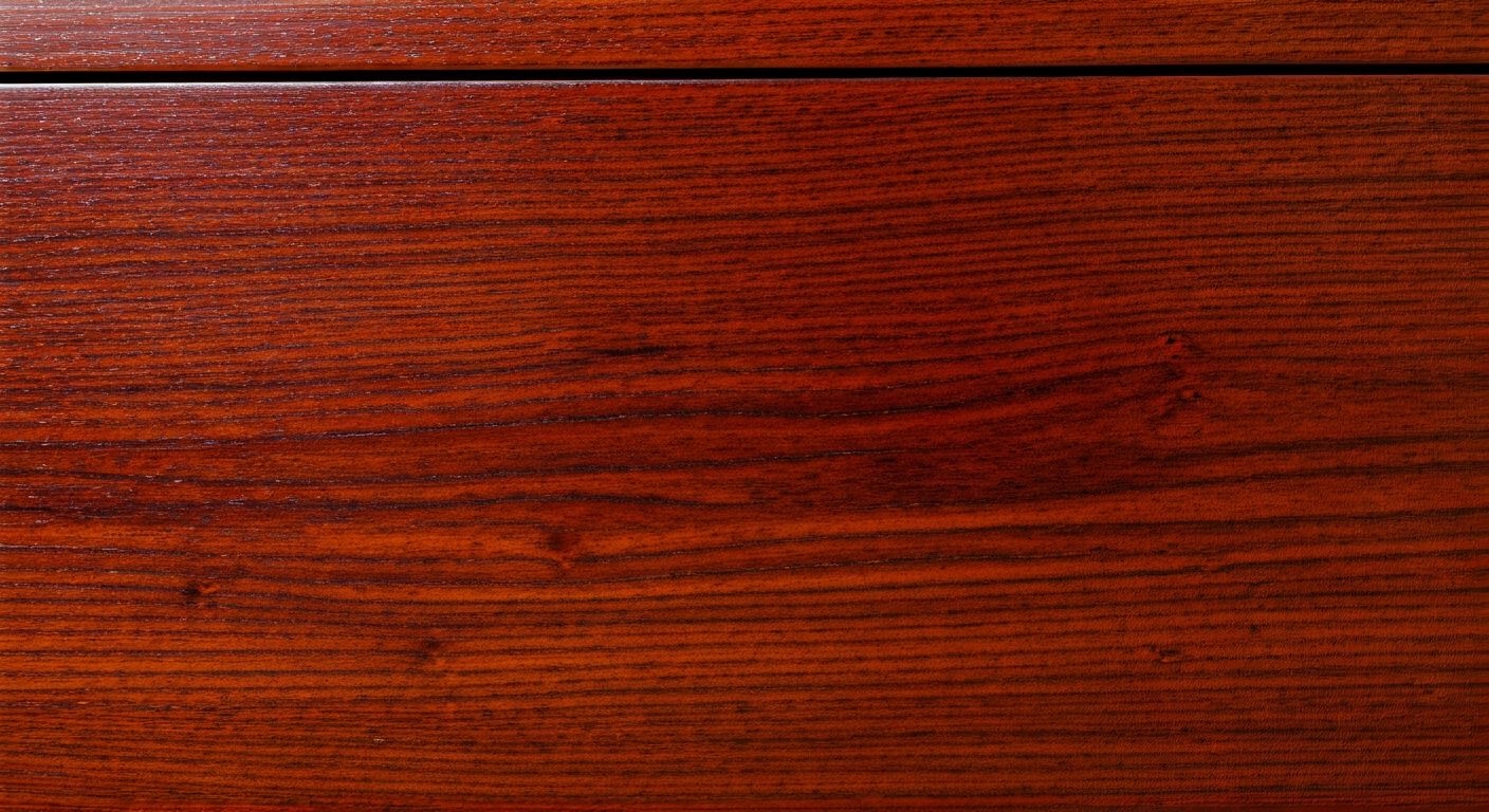 Крупный план текстуры красного дерева