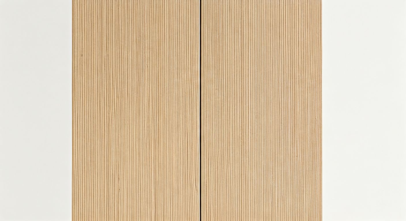 деталь фасада шкафа из ясеня