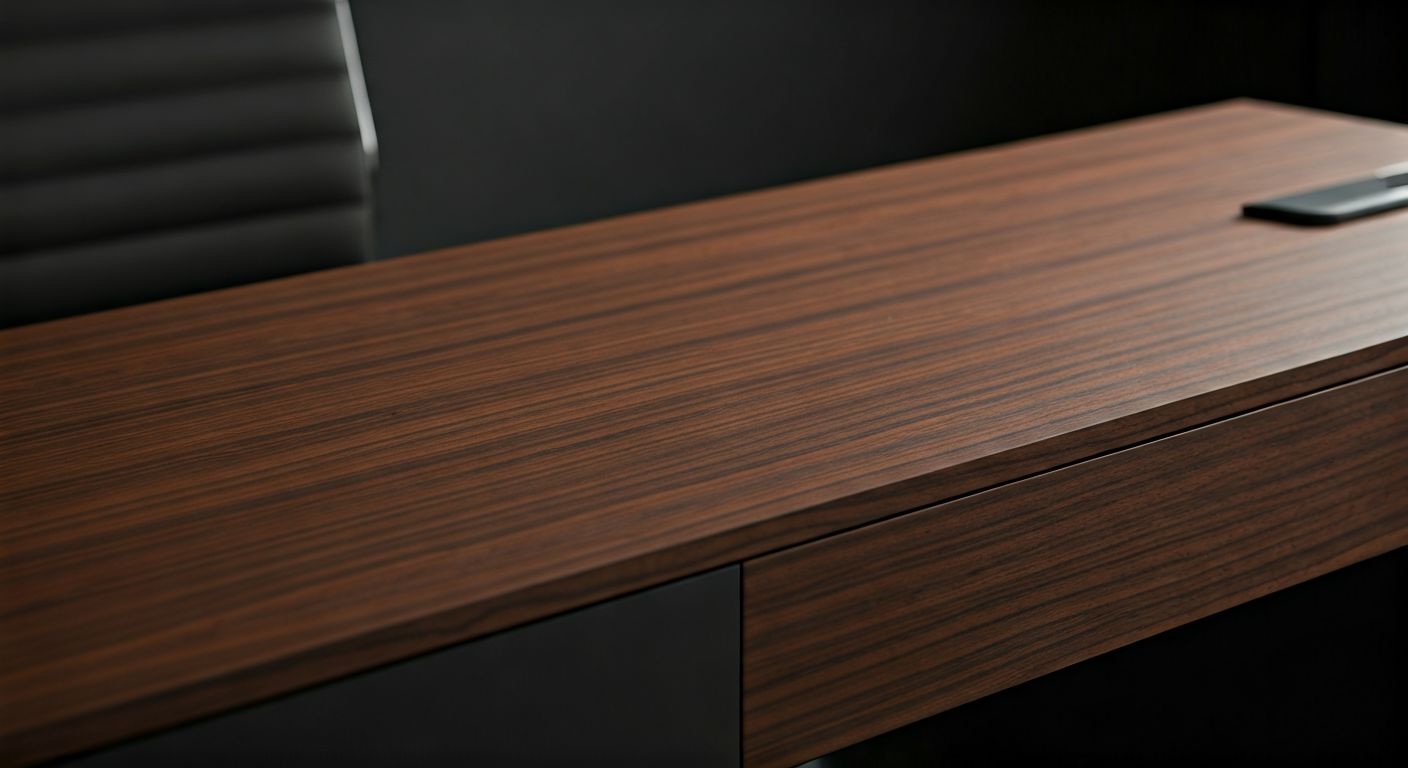 Минималистичный рабочий стол для строгого аналитика