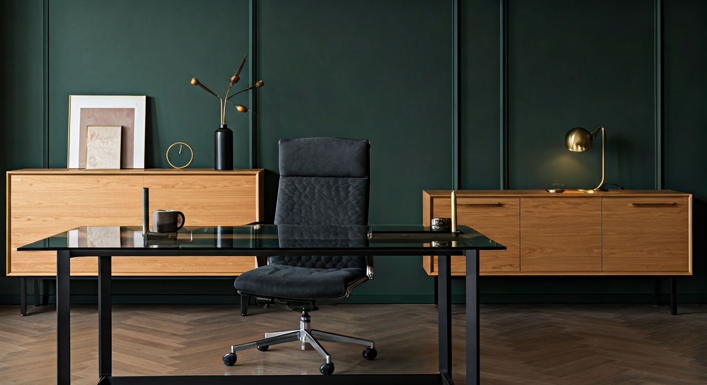 Современный кабинет для вдохновляющего лидера