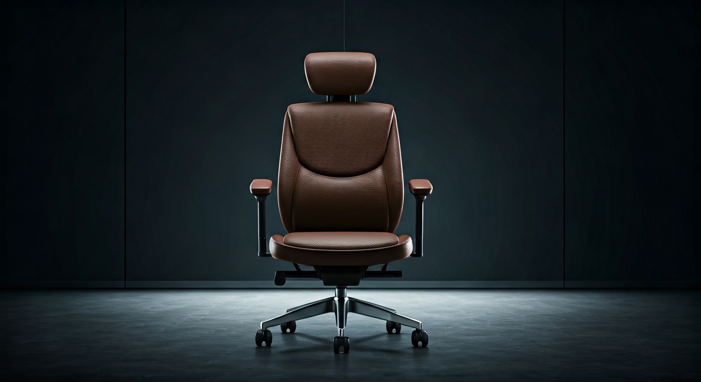 Роскошное эргономичное офисное кресло для руководителя