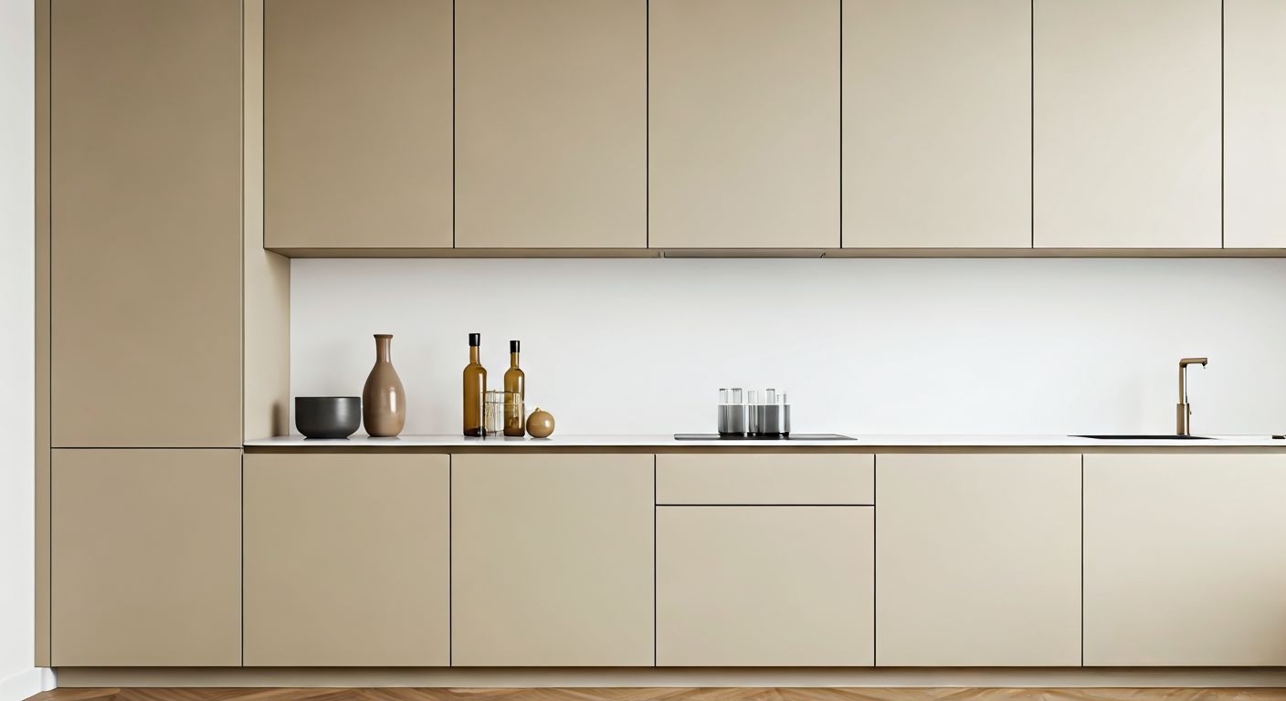 Роскошная кухня с практичными HPL-фасадами