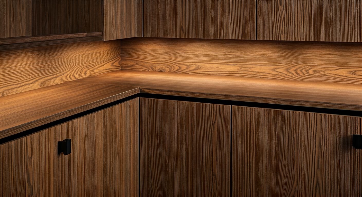 Детали кухни на заказ с фурнитурой