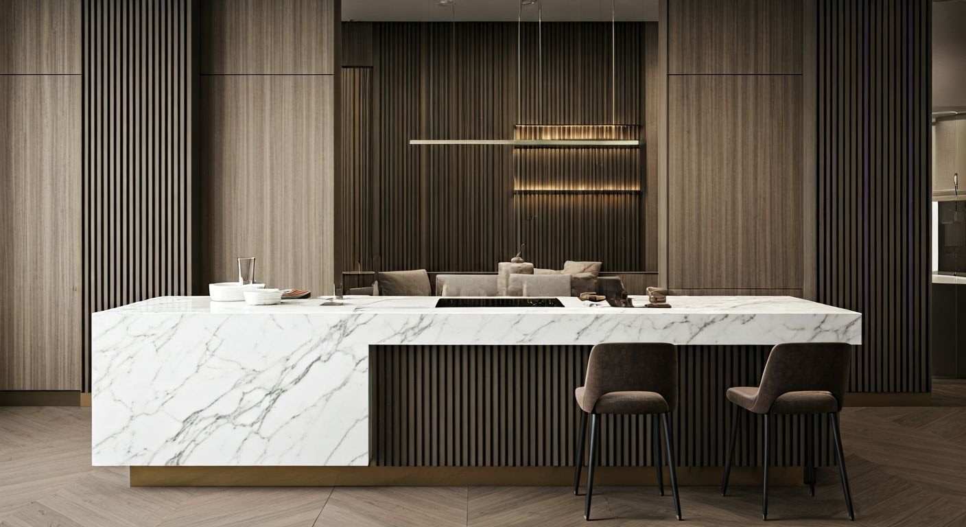 Роскошный интерьер мебельного шоурума