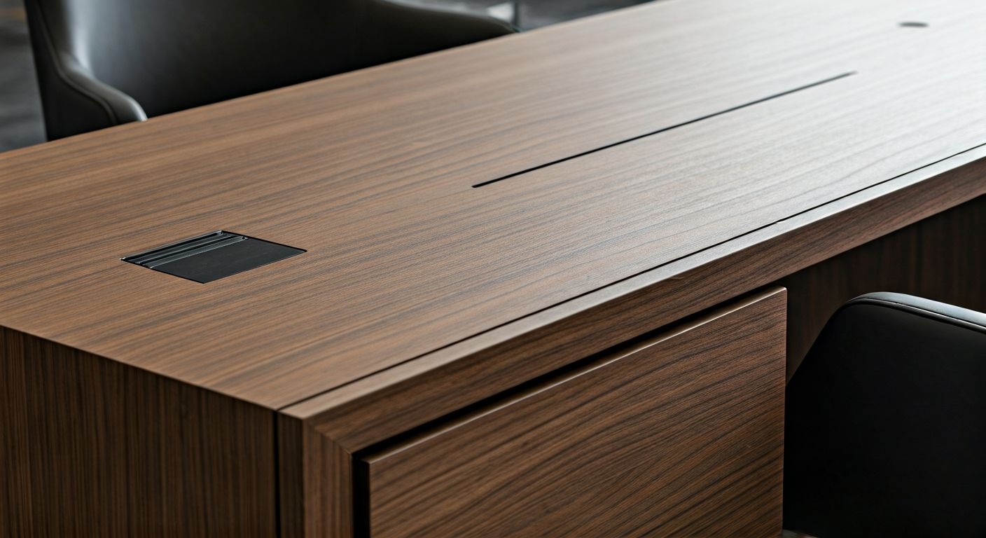 Детальный план массивного рабочего стола