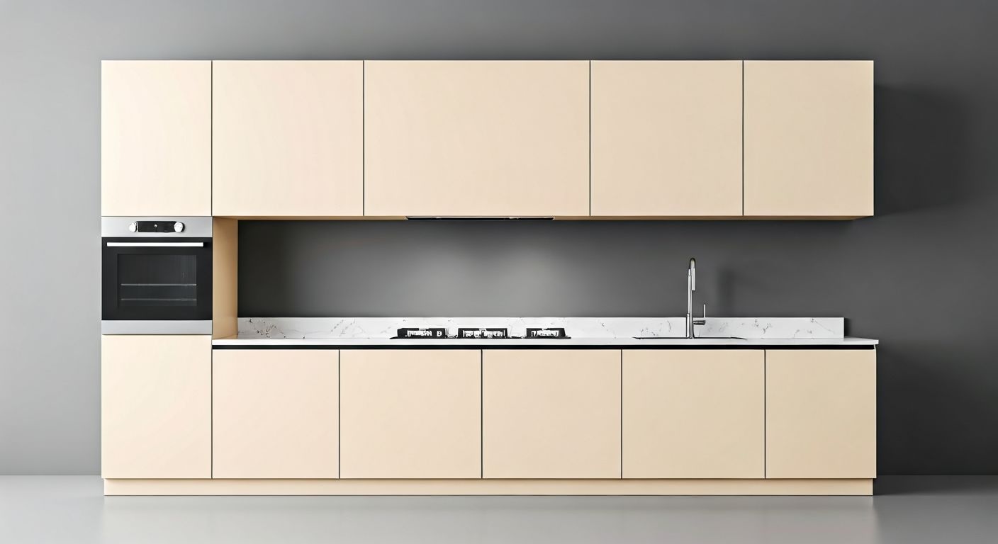 Роскошная кухня на заказ без людей