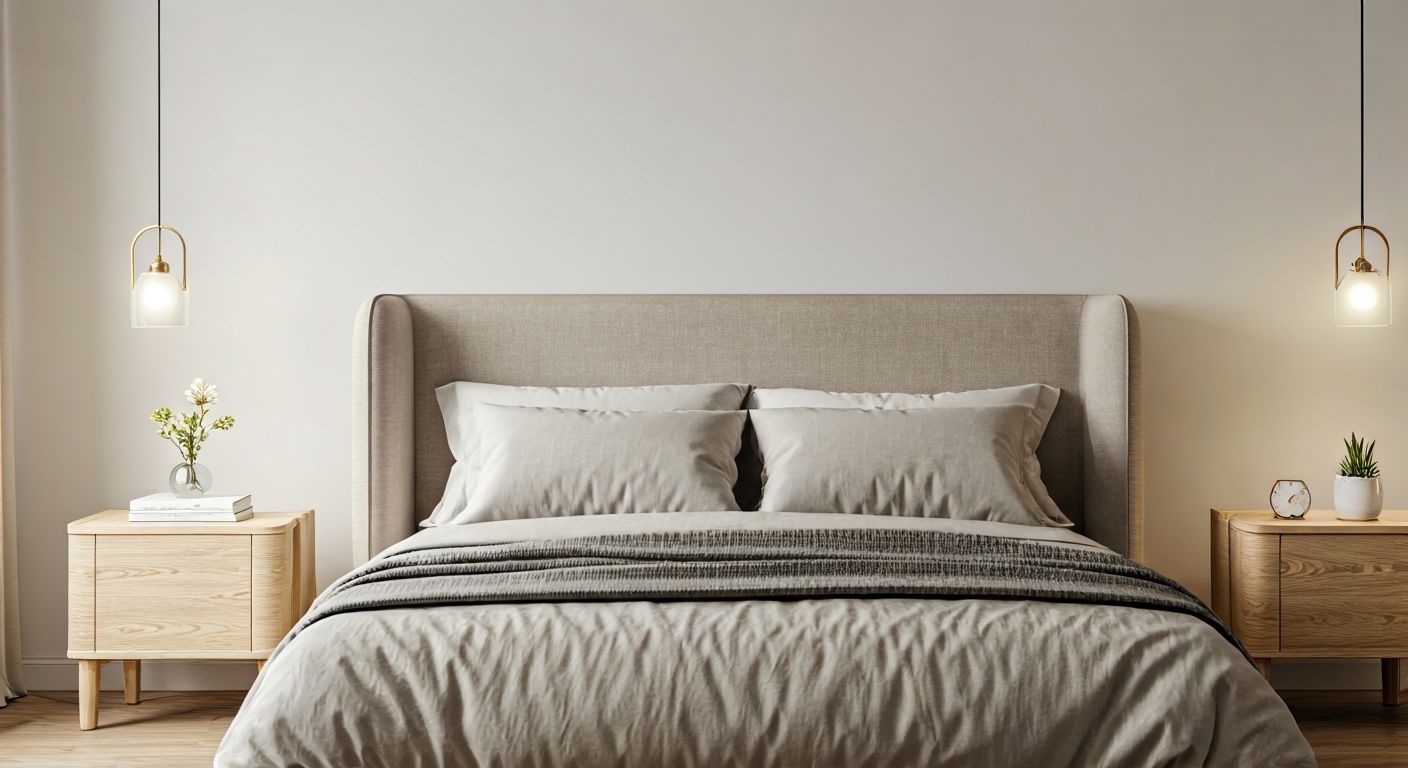 Спальня неоклассика и минимализм