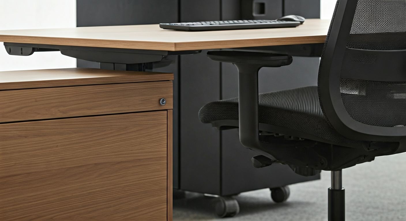 деталь подстола с кабельным менеджментом