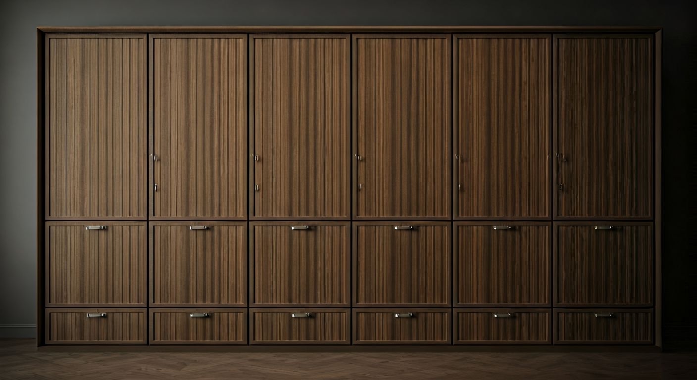 Роскошный офис с элегантными шкафами